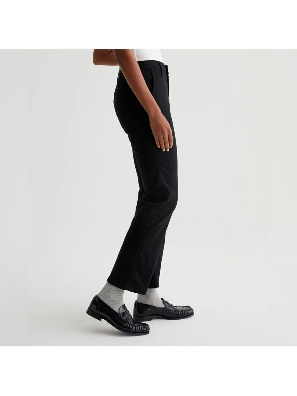 Ag Adriano Goldschmied Tailored Kinsley High-Rise Crop Boot Jeans Size 25 - Picture 4 of 14